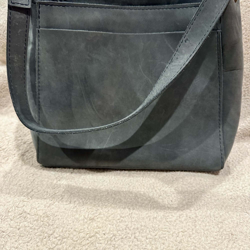 Portland Leather Triangle Bag - Picture 2 of 6